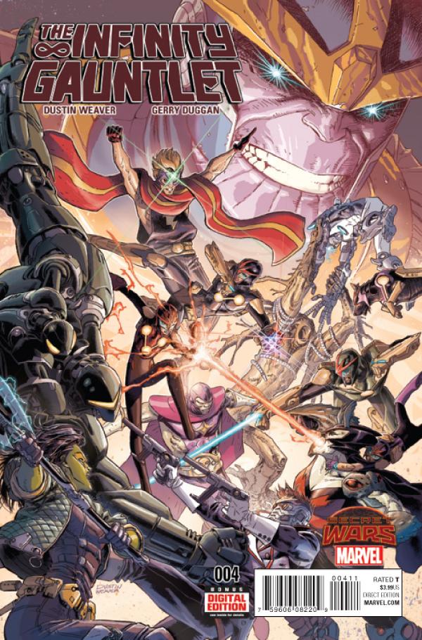 Infinity Gauntlet #4 cover