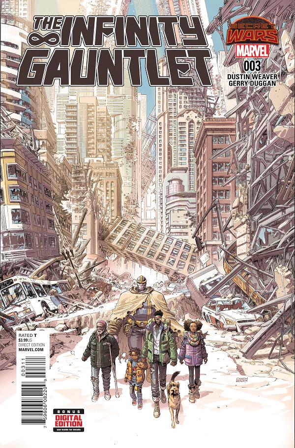 Infinity Gauntlet #3  cover
