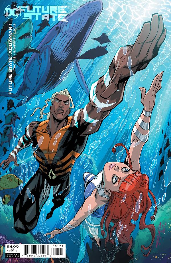 Future State Aquaman #1 CARD STOCK cover