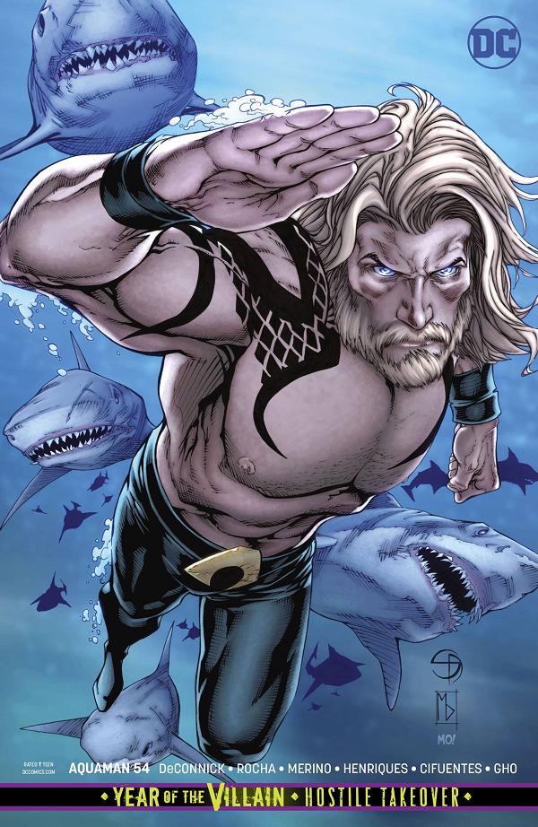 Aquaman #54 CARD STOCK cover