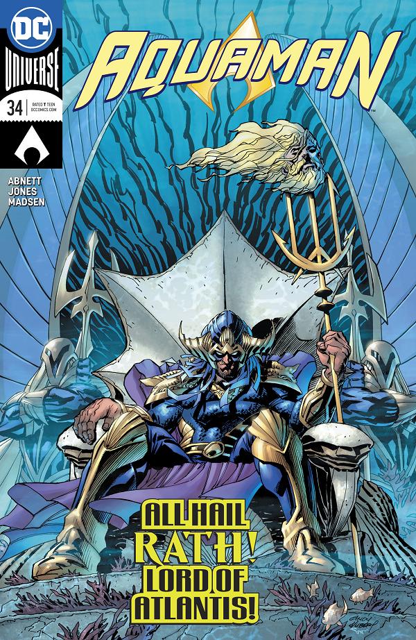Aquaman #34  cover