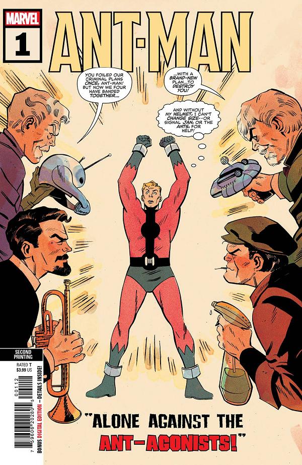 Ant-Man #1 (OF 4) 2ND PTG REILLY cover