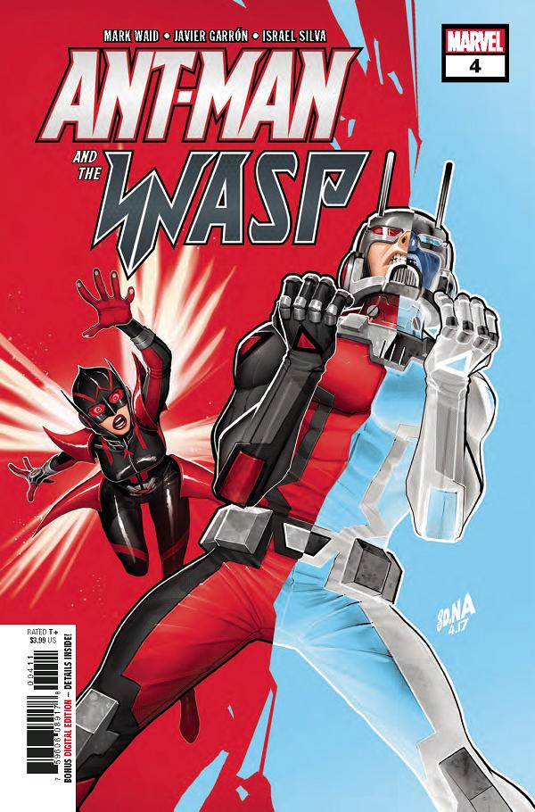 Ant-Man And The Wasp #4 cover by David Nakayama