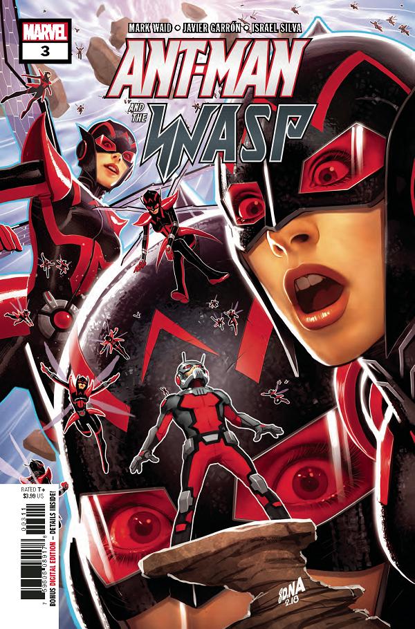 Ant-Man And The Wasp #3 cover by David Nakayama