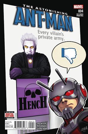 Astonishing Ant-Man #4 NAKAYAMA 2ND PTG cover