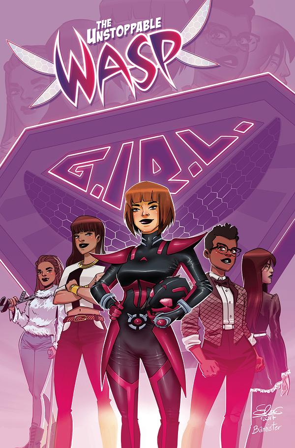 Unstoppable Wasp #6 cover by Elsa Charretier
