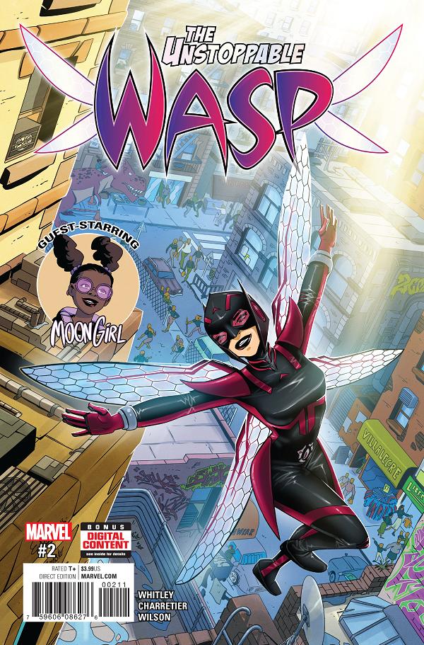 Unstoppable Wasp #2 cover