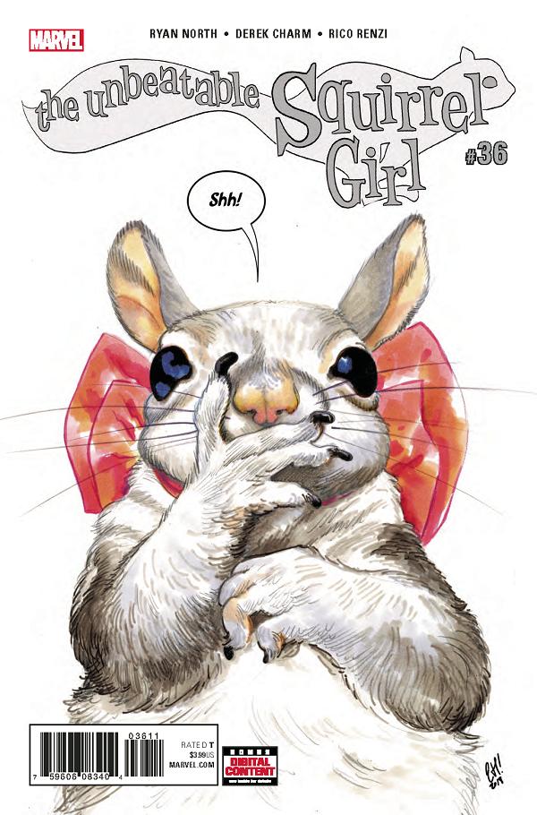 Unbeatable Squirrel Girl #36  cover