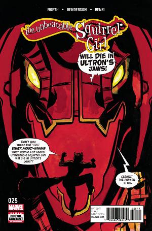 Unbeatable Squirrel Girl #25  cover