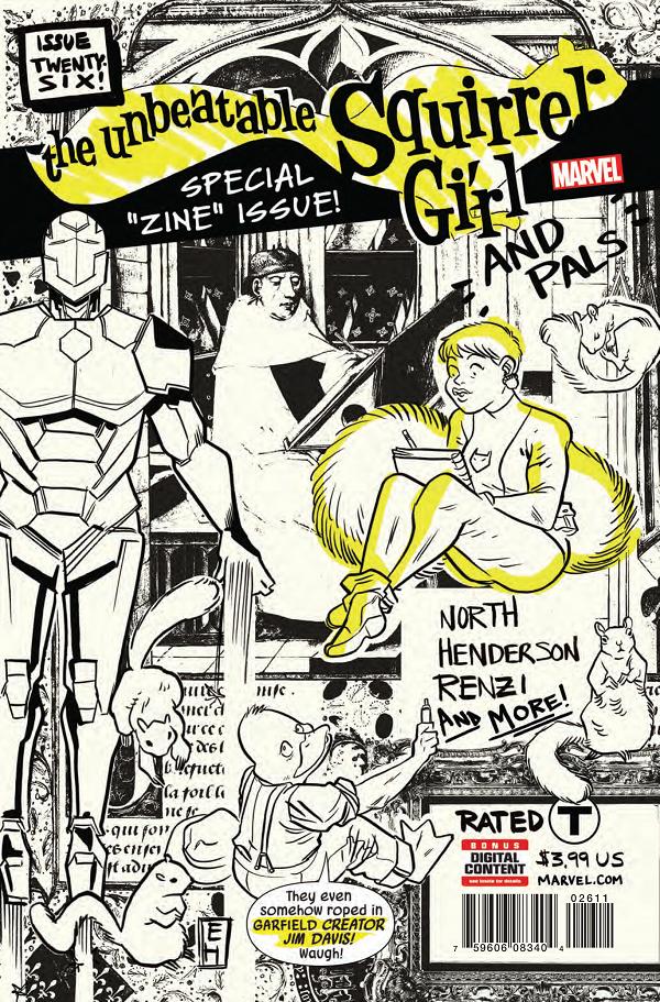 Unbeatable Squirrel Girl #26  cover