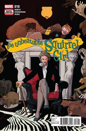 Unbeatable Squirrel Girl #18  cover