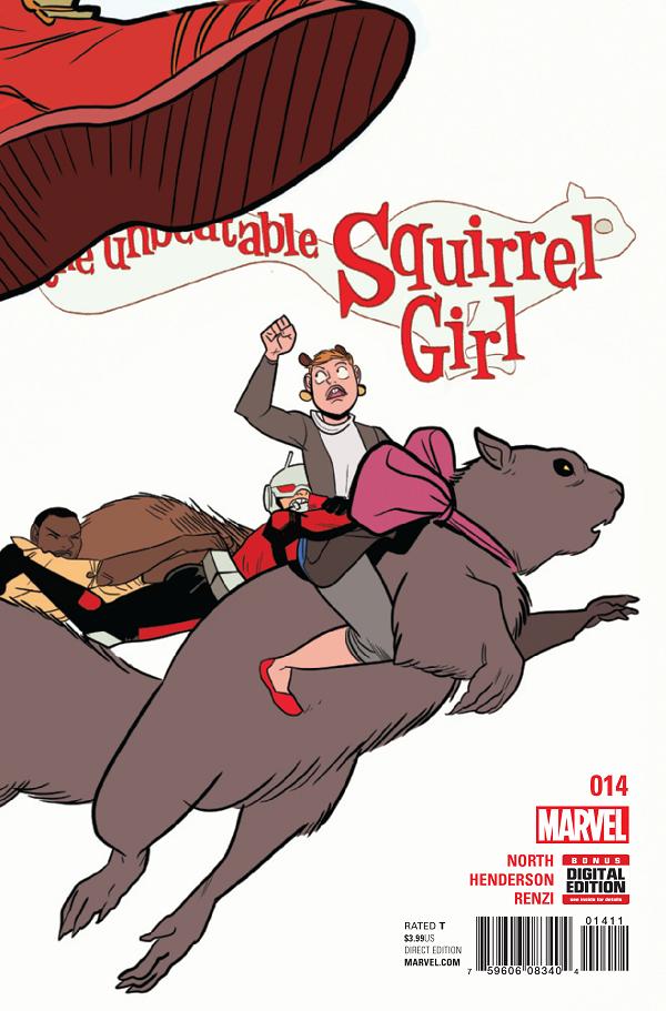 Unbeatable Squirrel Girl #14  cover