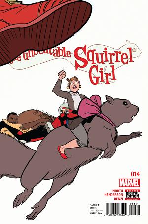 Unbeatable Squirrel Girl #14  cover