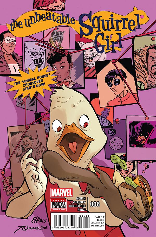 Unbeatable Squirrel Girl #6  cover