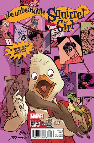 Unbeatable Squirrel Girl #6 cover