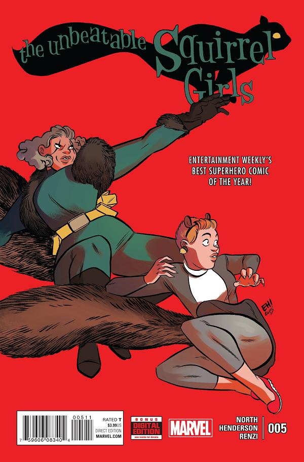 Unbeatable Squirrel Girl #5  cover