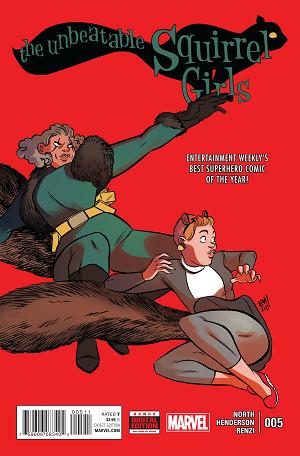 Unbeatable Squirrel Girl #5  cover