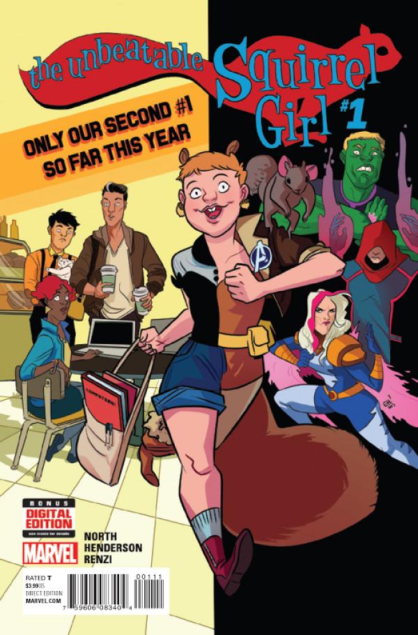 Unbeatable Squirrel Girl #1  cover