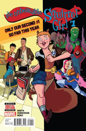 Unbeatable Squirrel Girl #1  cover