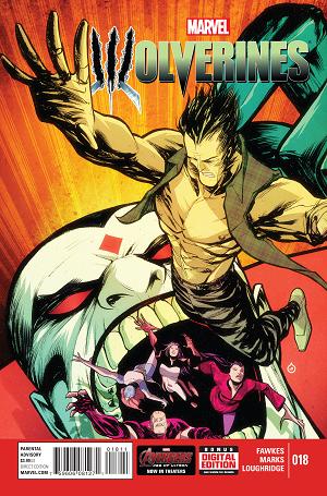 Wolverines #18 cover