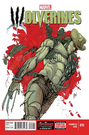 Wolverines #15 cover