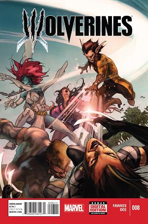 Wolverines #8 cover