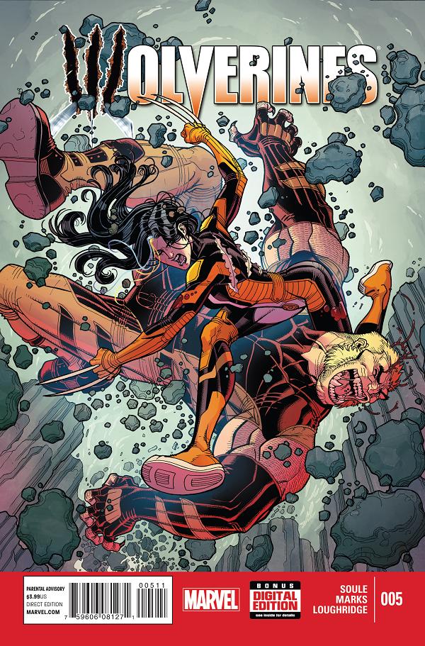 Wolverines #5  cover