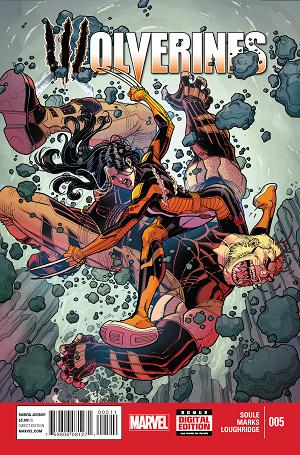 Wolverines #5 cover