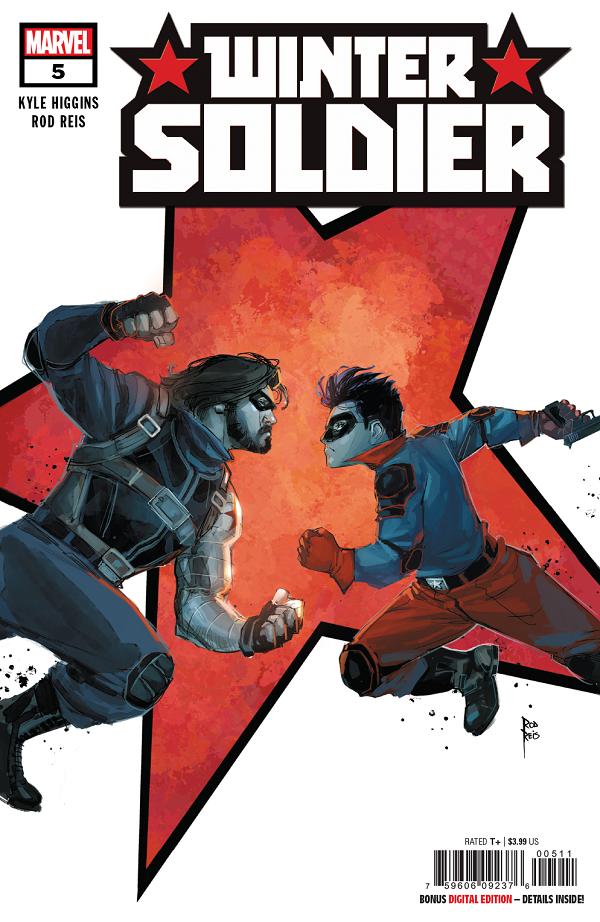 Winter Soldier #5 cover by Rod Reis