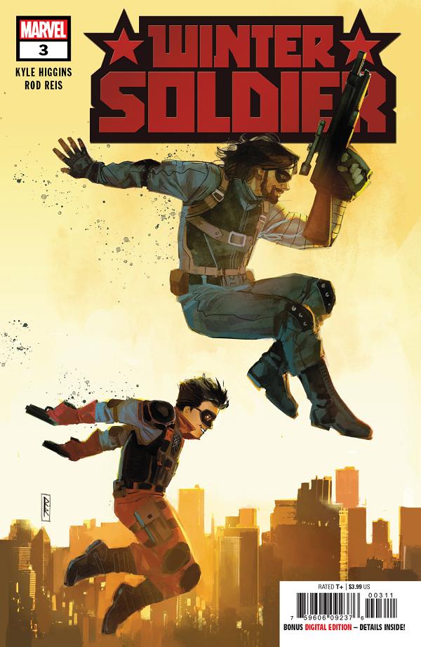 Winter Soldier #3 cover by Rod Reis