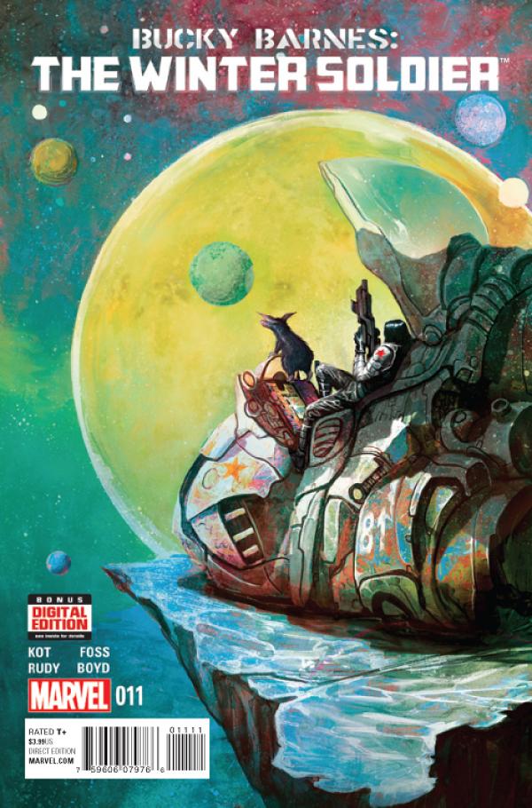 Bucky Barnes Winter Soldier #11  cover