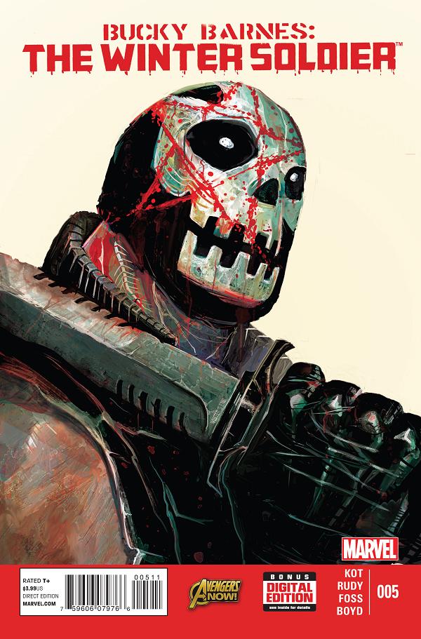 Bucky Barnes Winter Soldier #5  cover