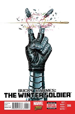 Bucky Barnes Winter Soldier #6 cover