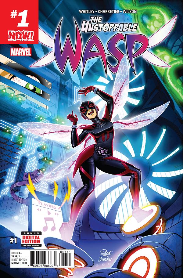 Unstoppable Wasp #1  cover