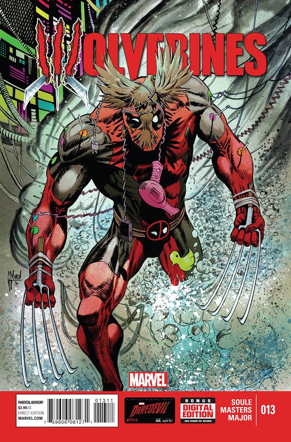 Wolverines #13  cover