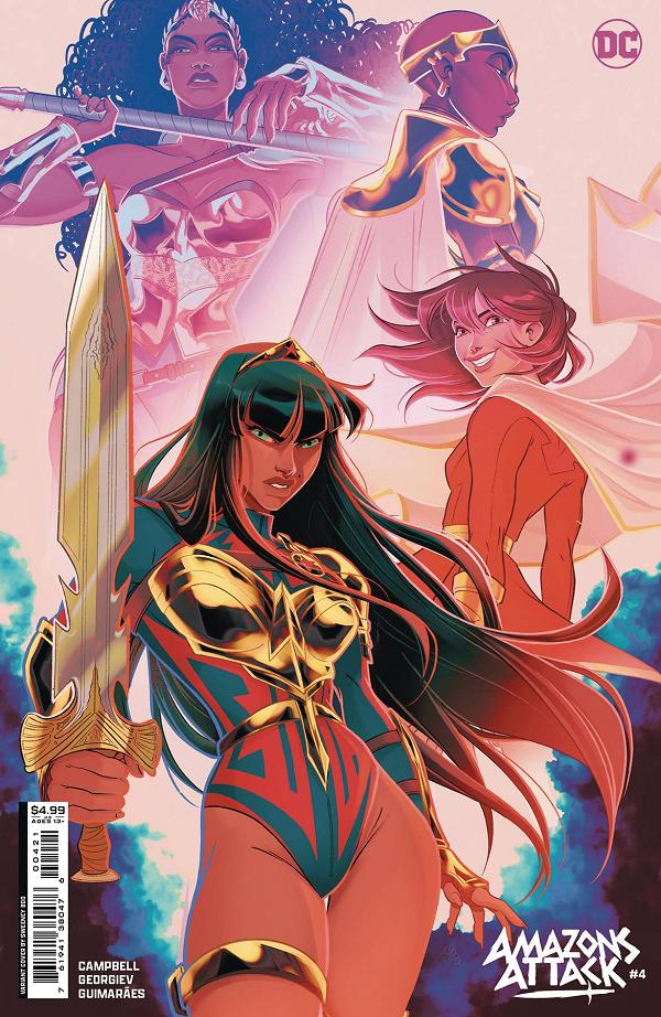 Amazons Attack #4 CVR B SWEENEY BOO CSV cover