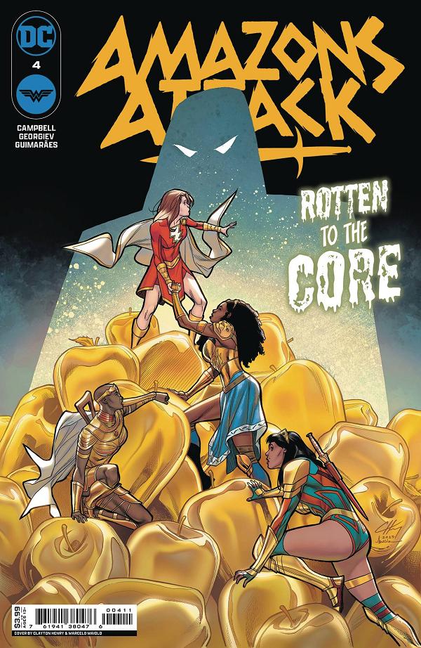 Amazons Attack #4 cover