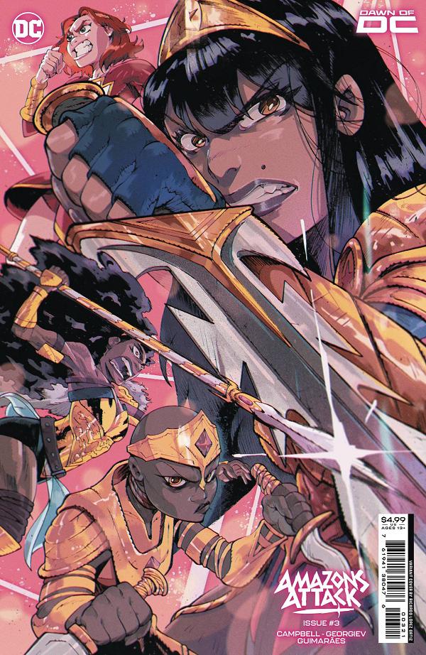 Amazons Attack #3 CVR B RICARDO LOPEZ ORTIZ CSV cover