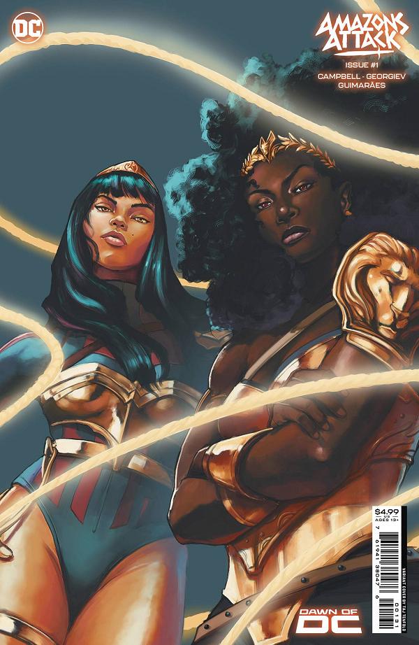 Amazons Attack #1 CVR C CVR C TAJ TENFOLD CS cover