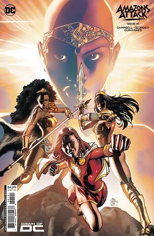 Amazons Attack #1 CVR B CVR B MIKE DEODATO JR CS cover