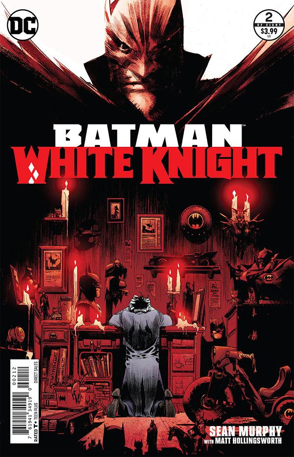 Batman White Knight #2  cover