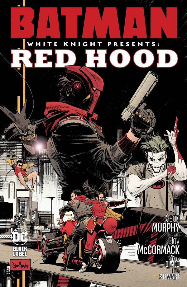 Batman White Knight Pres Red Hood #1 cover