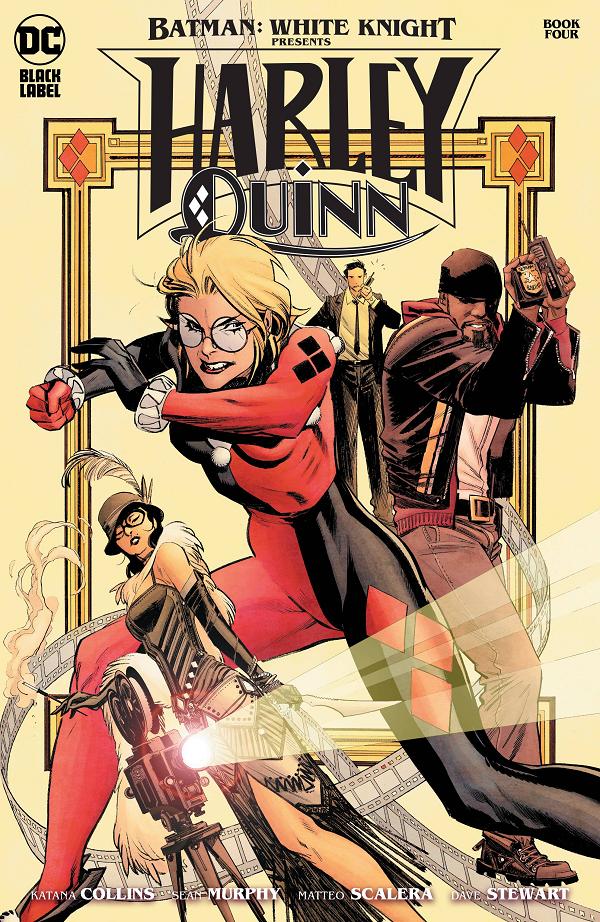 Batman White Knight Presents Harley Quinn #4  cover
