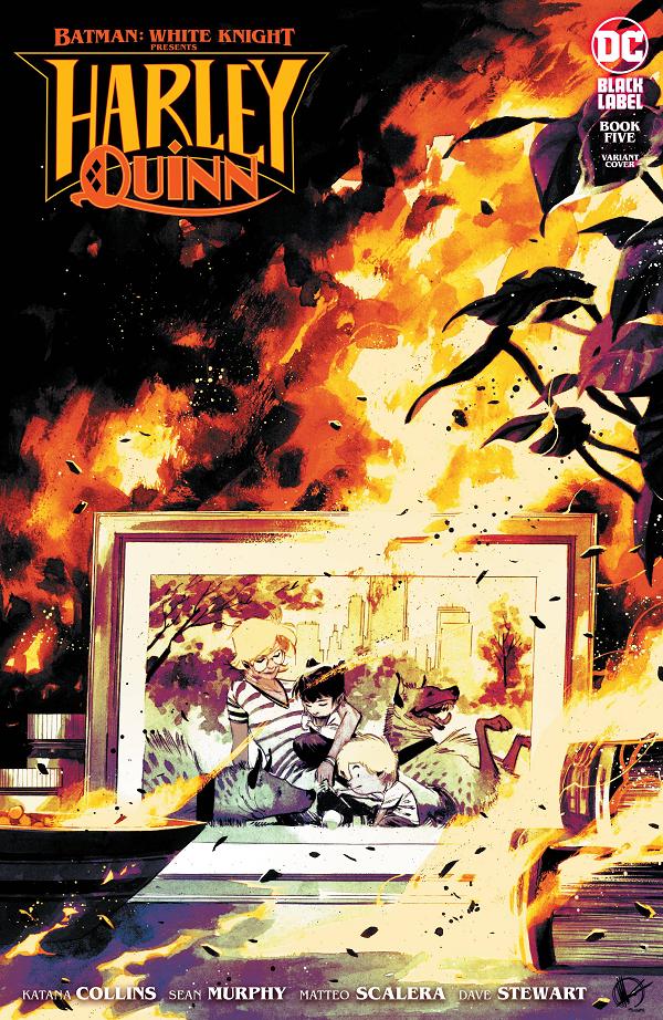 Batman White Knight Presents Harley Quinn #5 cover