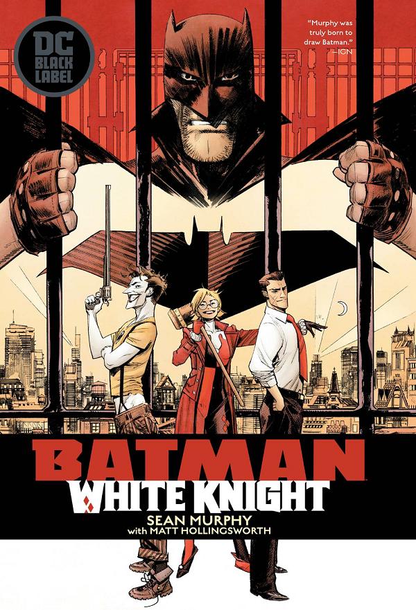 Batman White Knight Hc cover by Sean Murphy