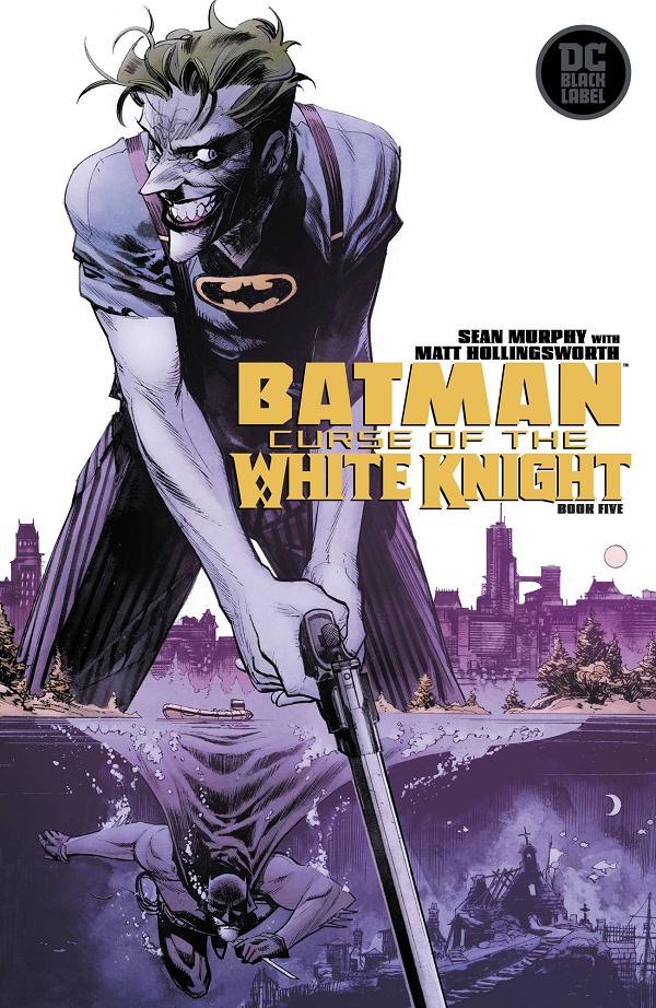 Batman Curse Of The White Knight #5 cover by Sean Murphy