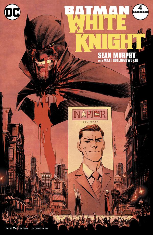 Batman White Knight #4  cover