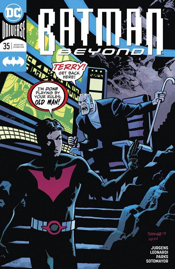 Batman Beyond #35  cover