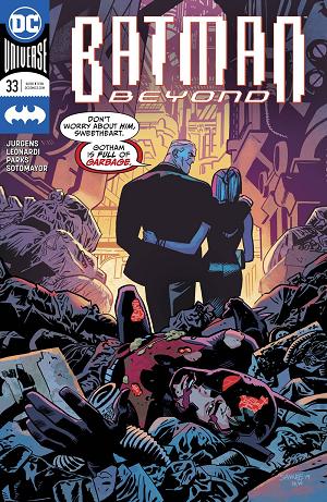 Batman Beyond #33 cover