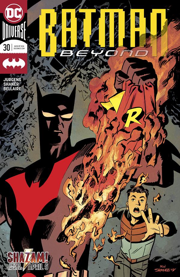 Batman Beyond #30  cover